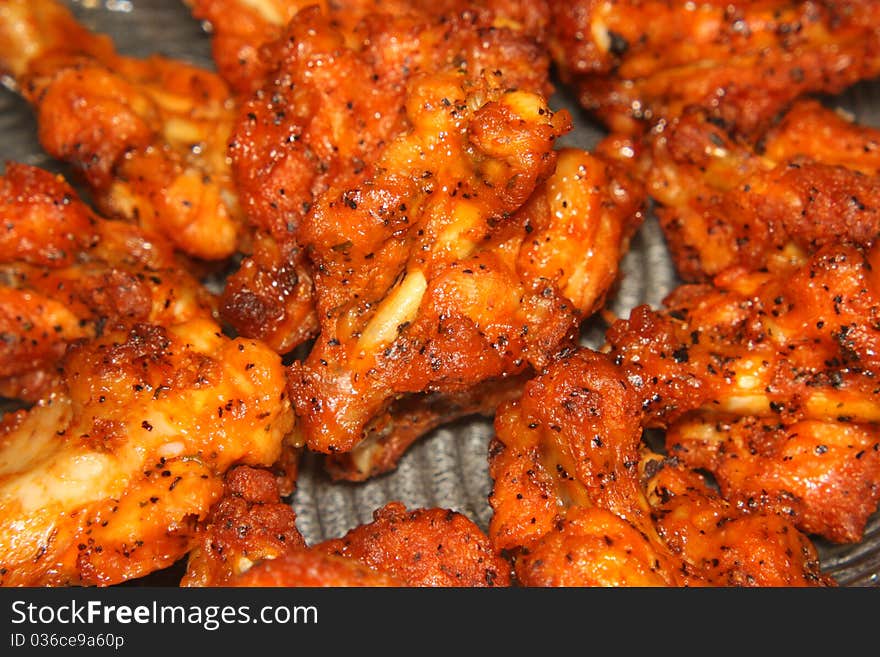 A plate of delicious looking drumlets