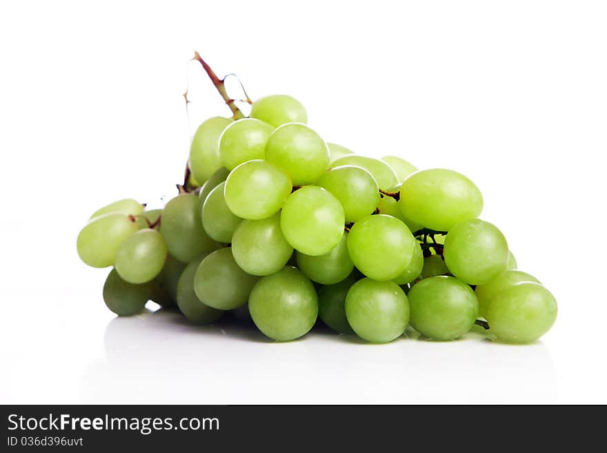 Fresh and wet grape