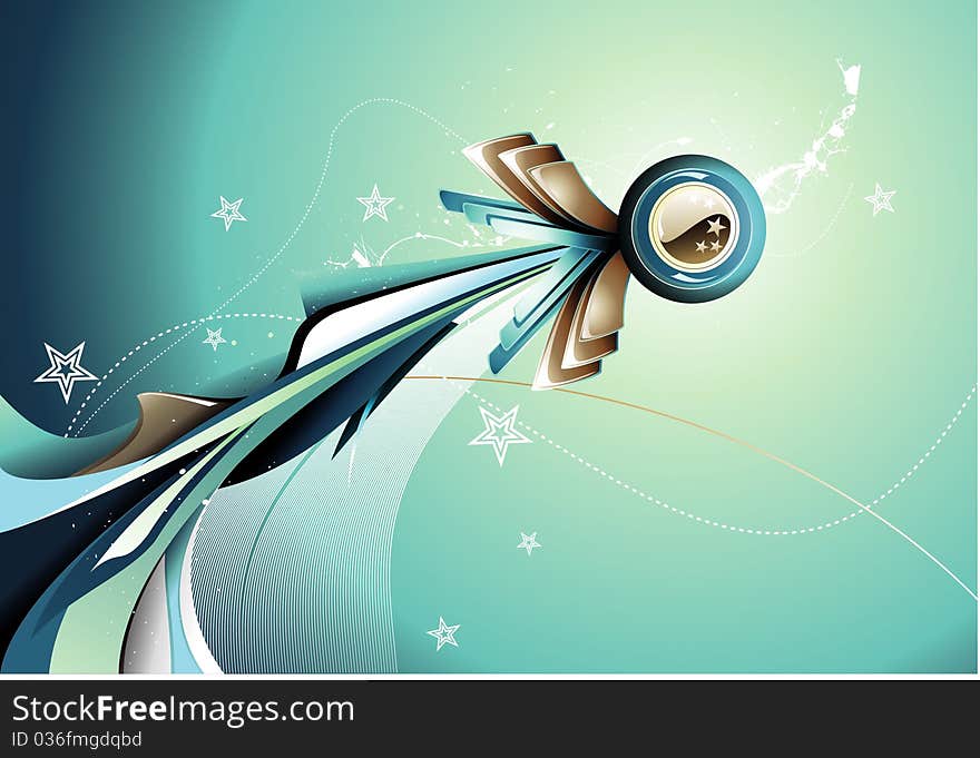 Background abstract design and lines illustration. Background abstract design and lines illustration