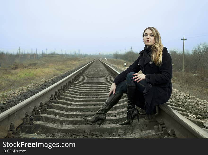 The Girl Waits A Train