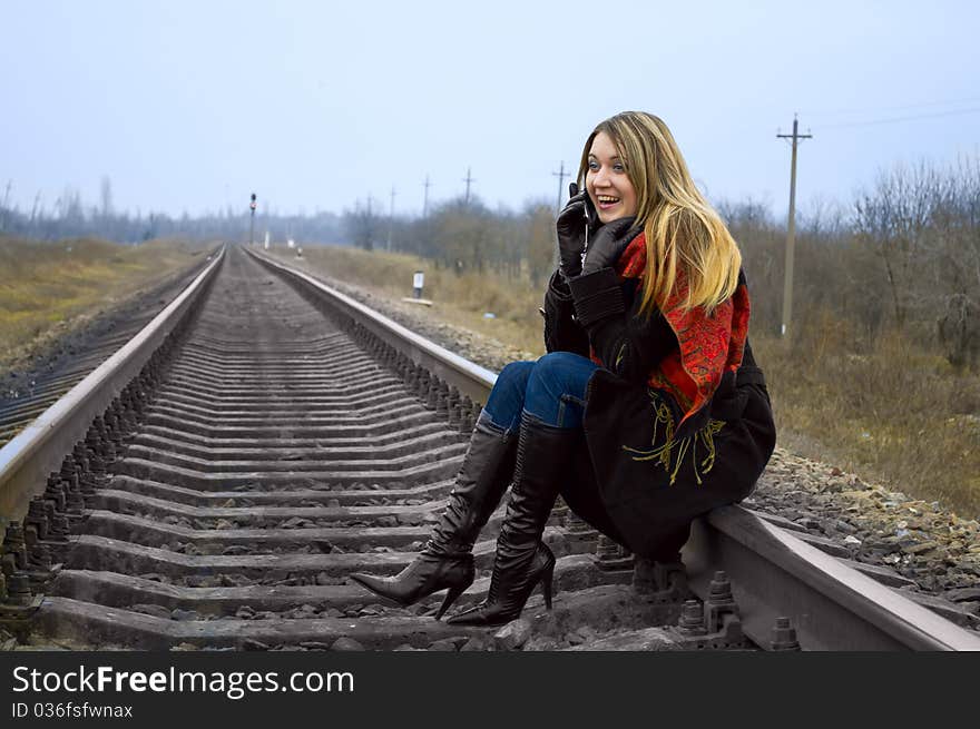 The Girl Speaks By Phone