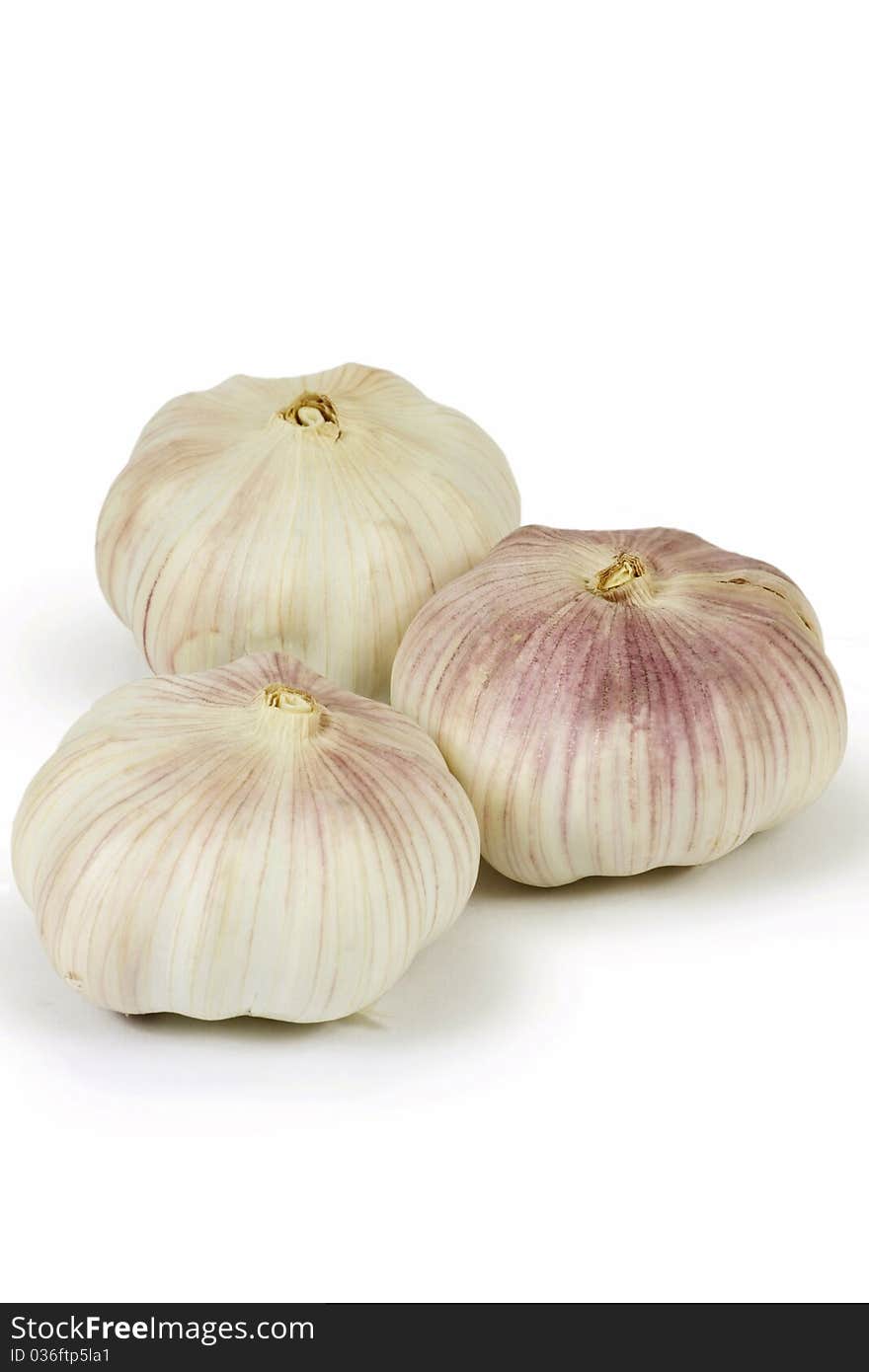 Three garlic