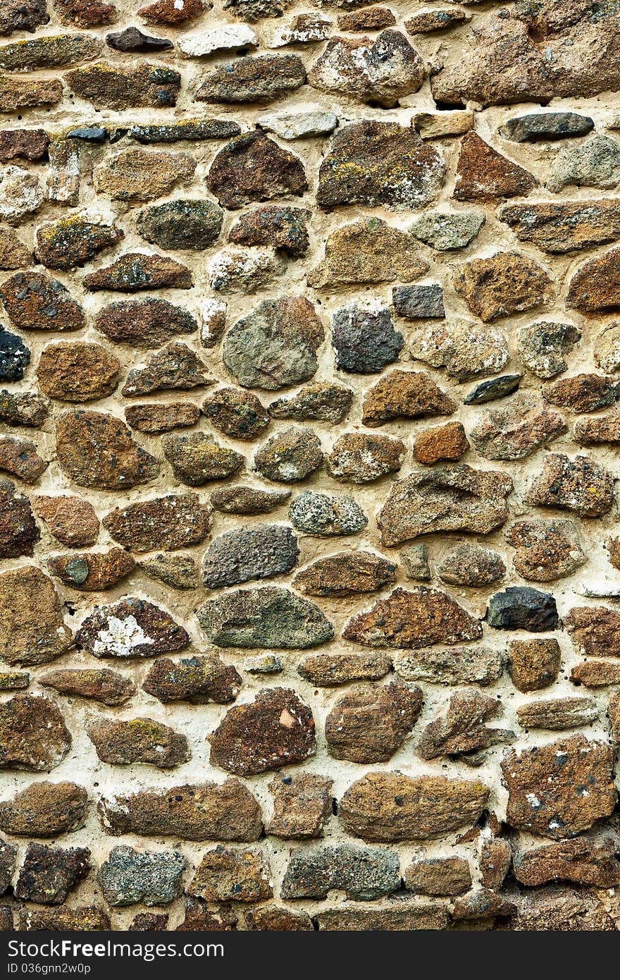 Detail from an old wall