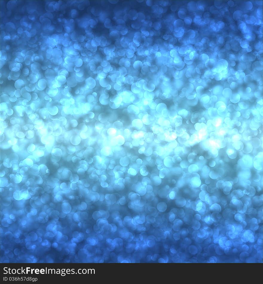 Abstract Background with blue lights. Abstract Background with blue lights