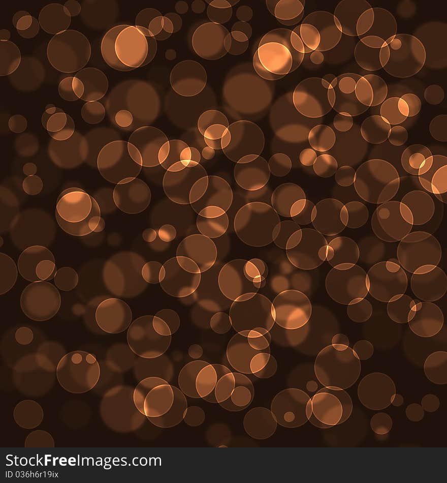 Abstract background with brown illumination. Abstract background with brown illumination