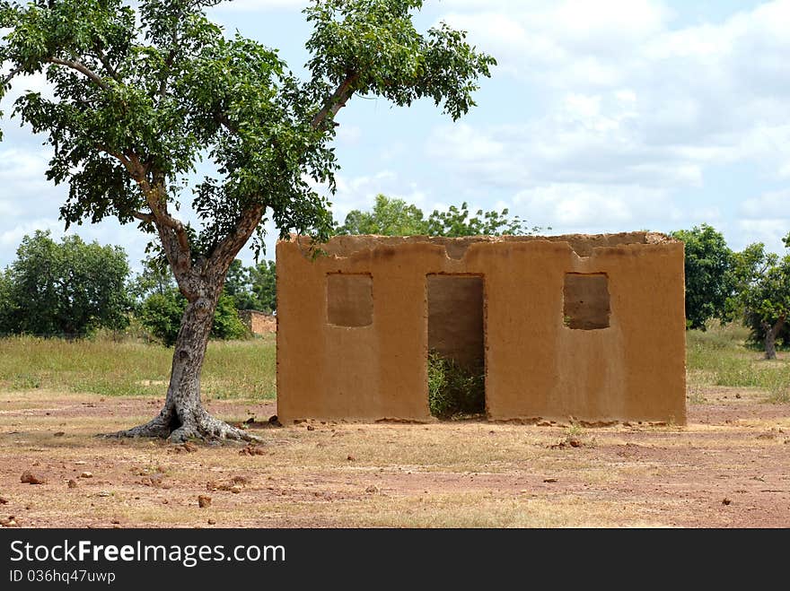 A african village,Burkina Faso