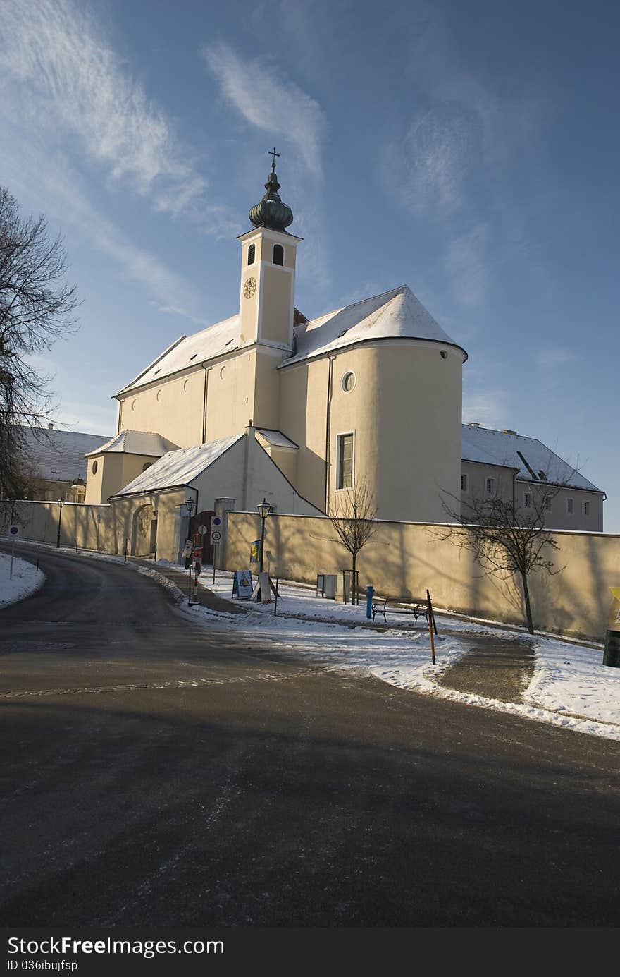 Neulengbach church near Vienna