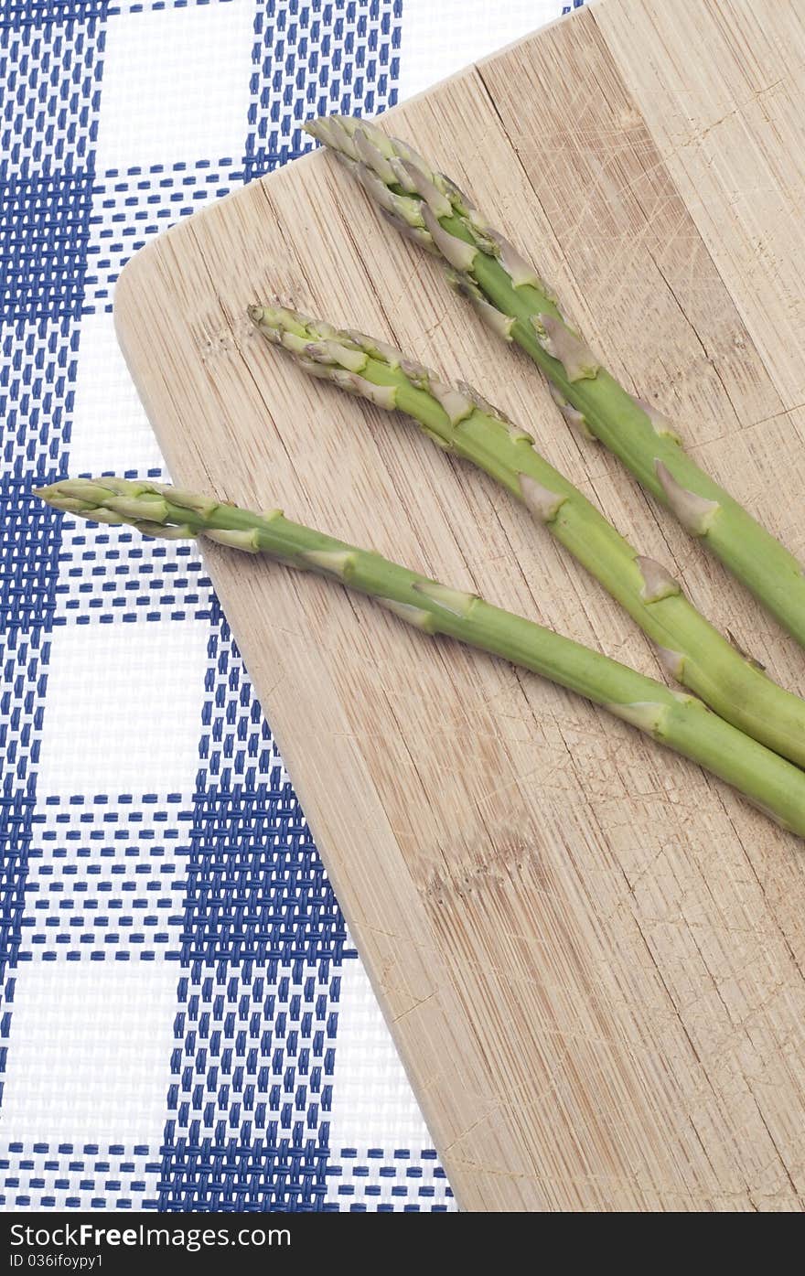 Fresh Asparagus Food Background