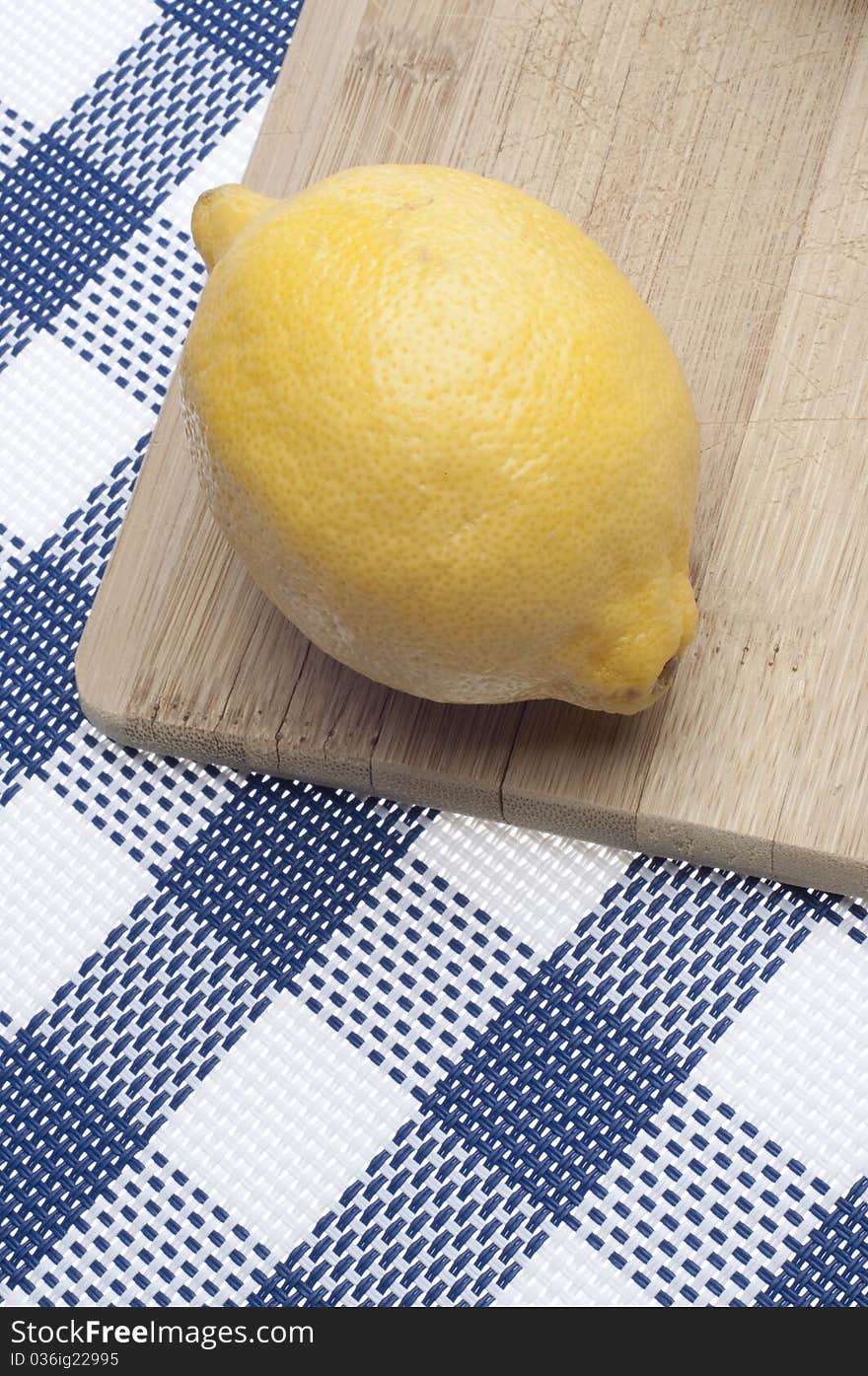 Fresh Lemon Kitchen Background