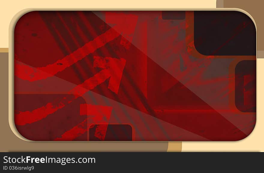 Abstract retro background with arrows. Abstract retro background with arrows