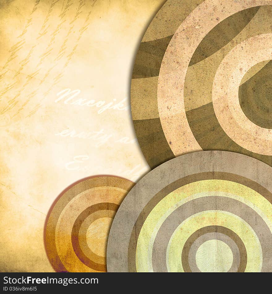 An Abstract Retro Background