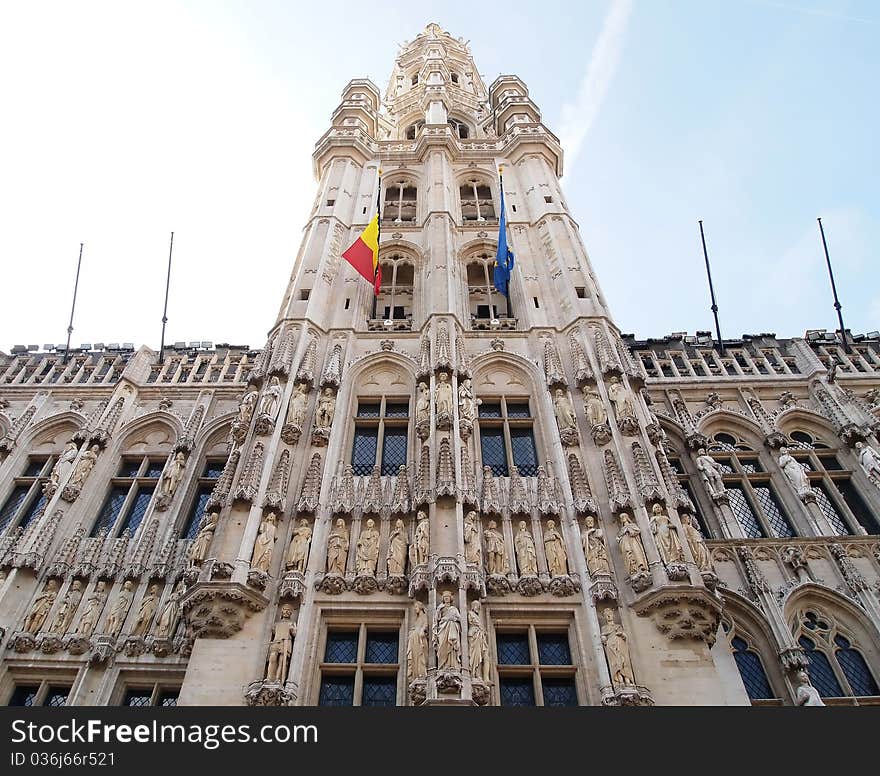 Grand Place or Grote Markt in Brussels, Belgium , Europe