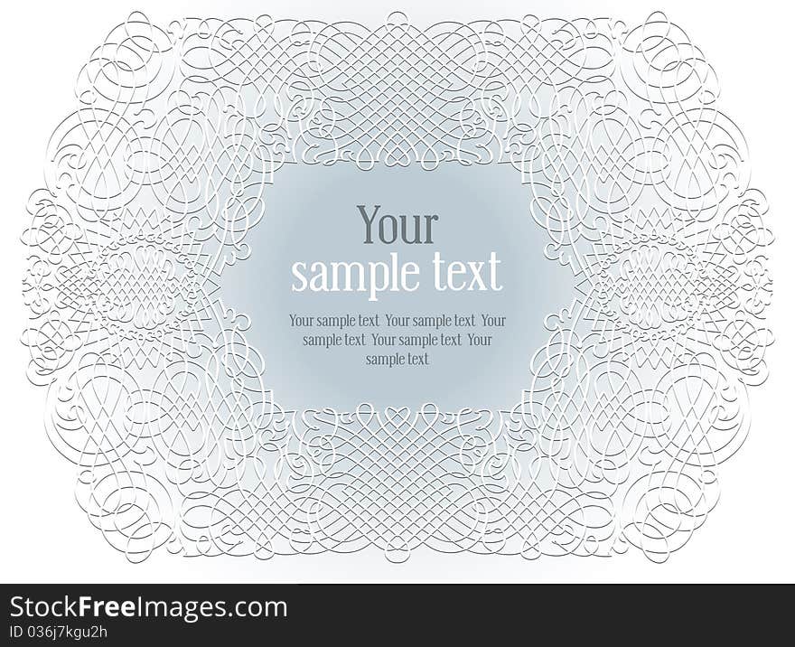 Retro Lace Background