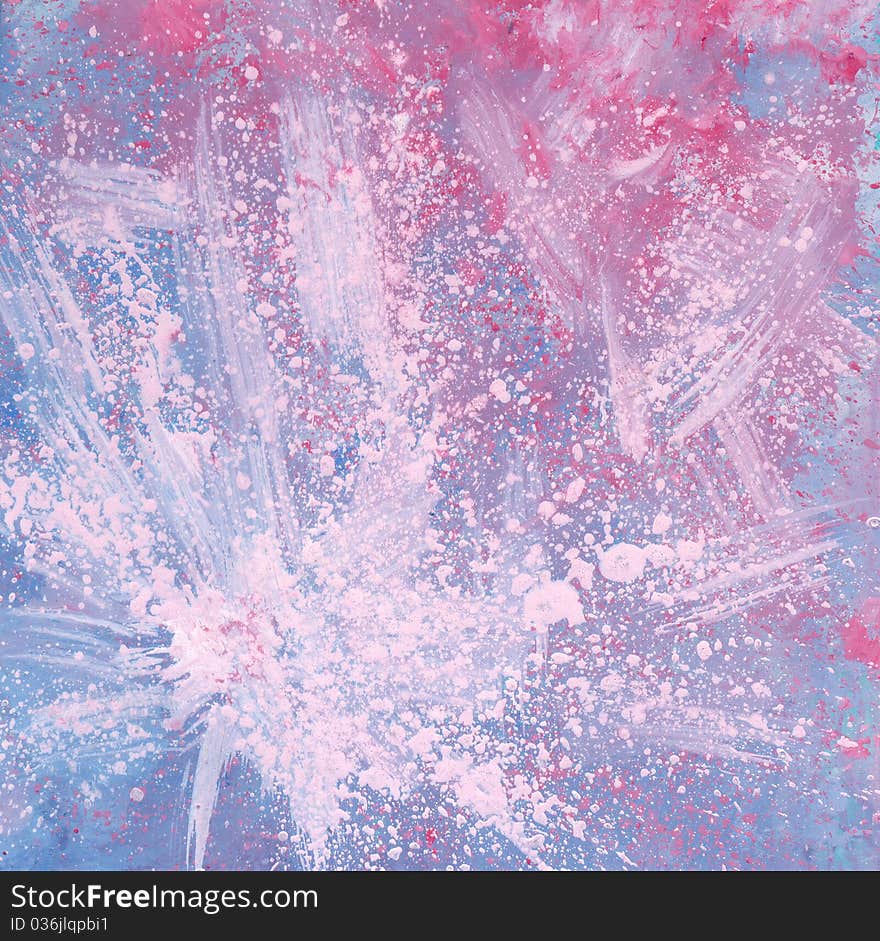 Abstract art background. Hand-painted background