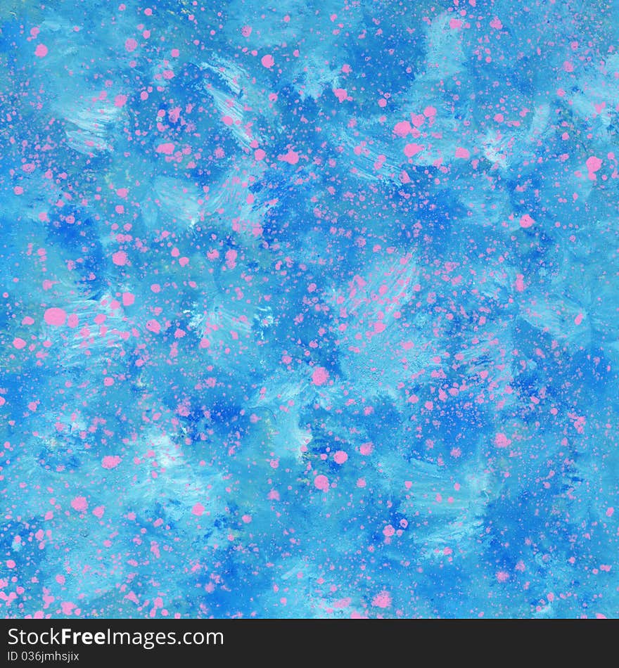 Abstract art background. Hand-painted background