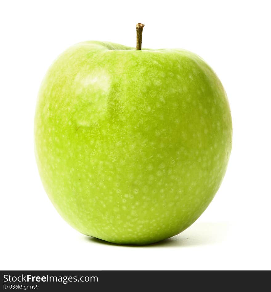 3 different colors apples on white background. 3 different colors apples on white background