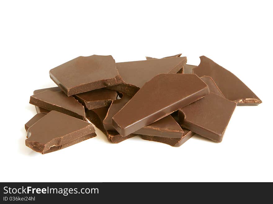 Chocolate pieces