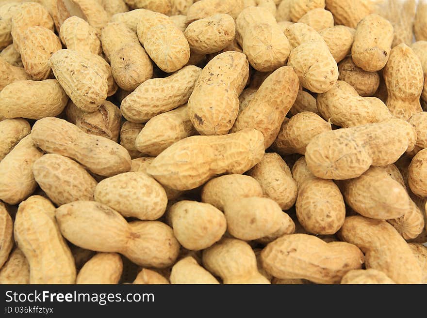 Peanut Shell Pile