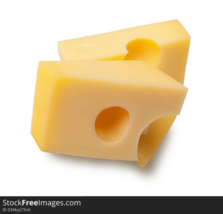 Isolated Cheese