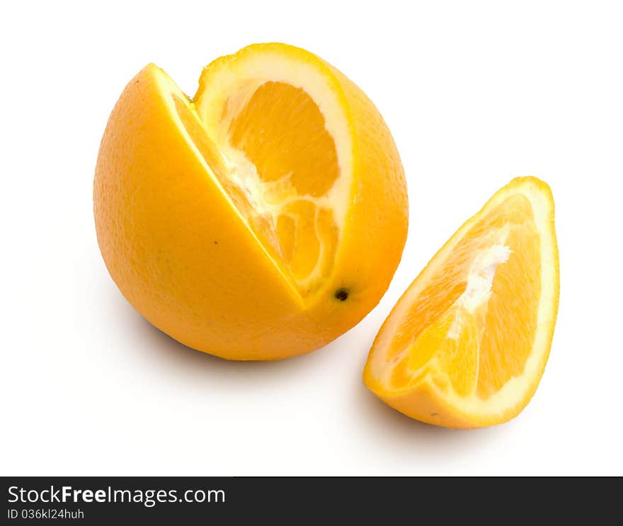 Sliced orange