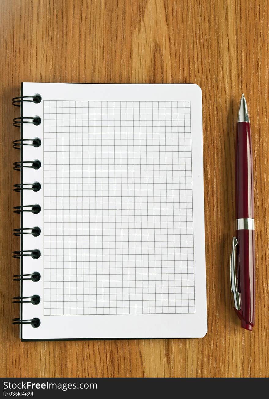 Notebook And Pen