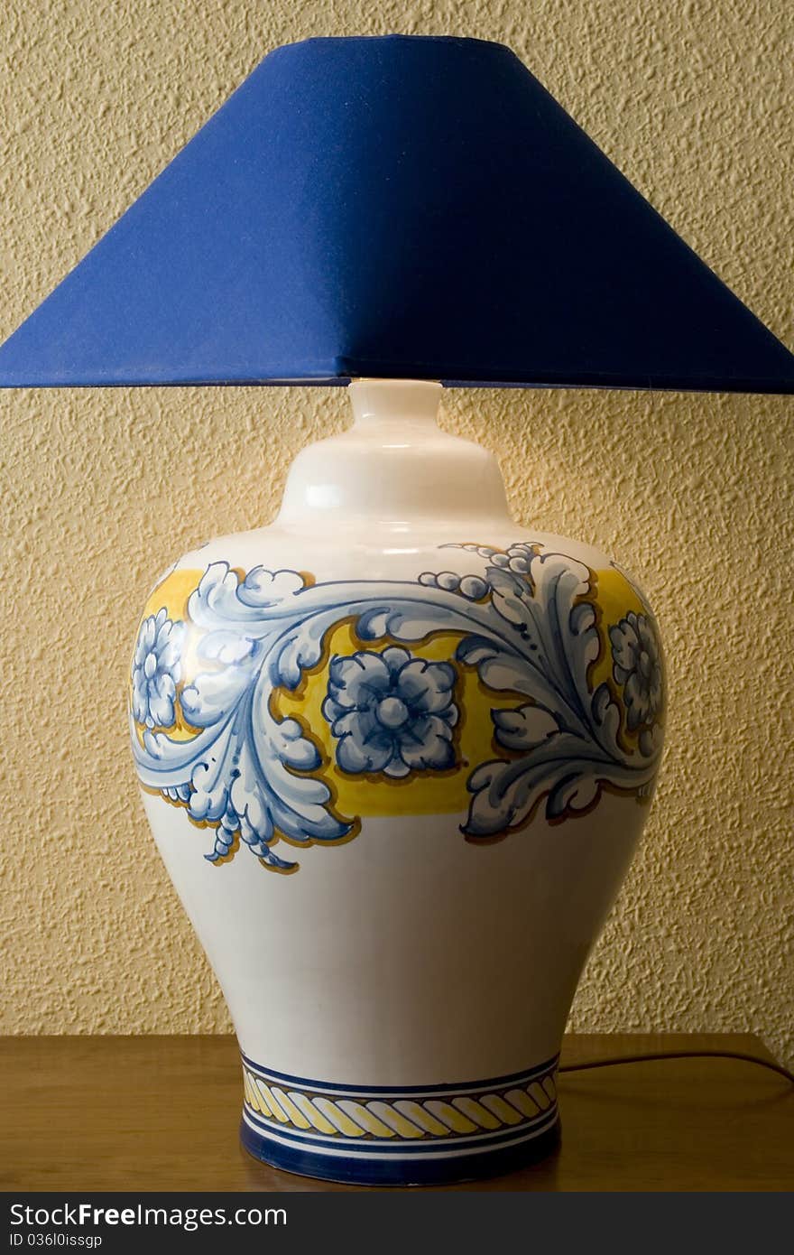 Talavera ceramic lamp