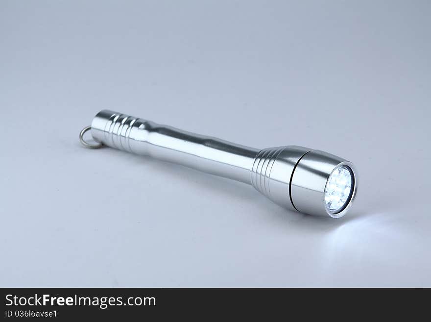 LED torch with light