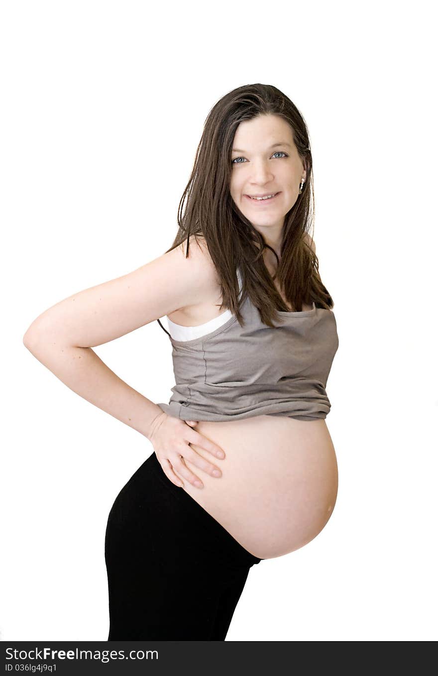 Young Pregnant Mum