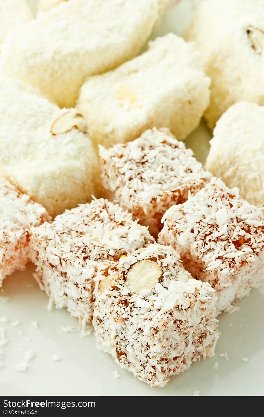 Turkish delight, famous dessert of Tutkey