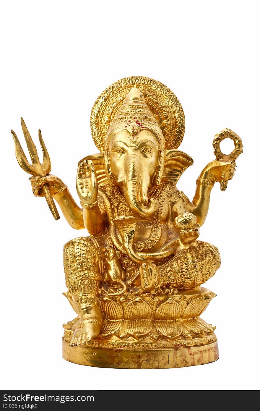 Ganesha, god of art and success. Ganesha, god of art and success