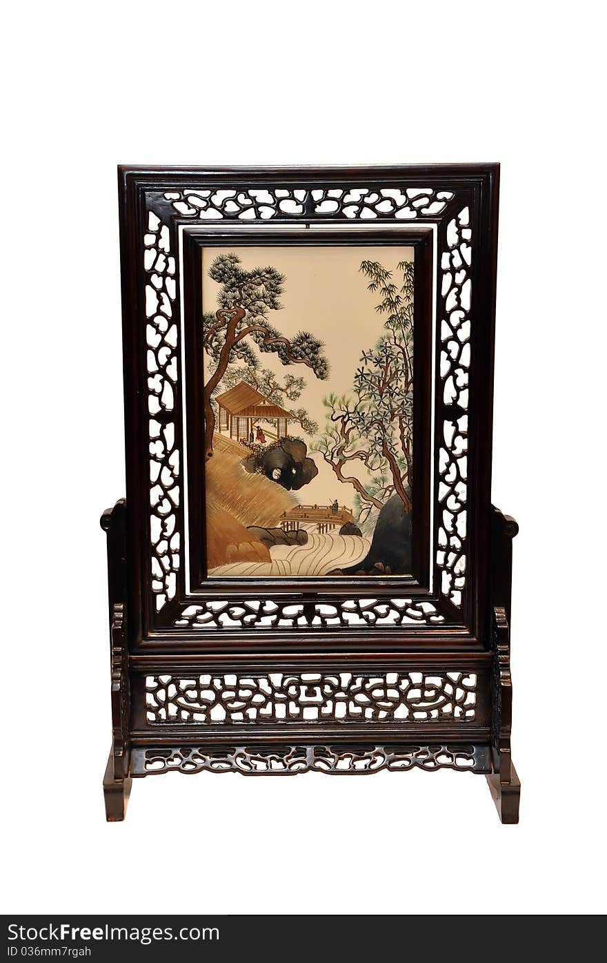 Chinese decorative screen