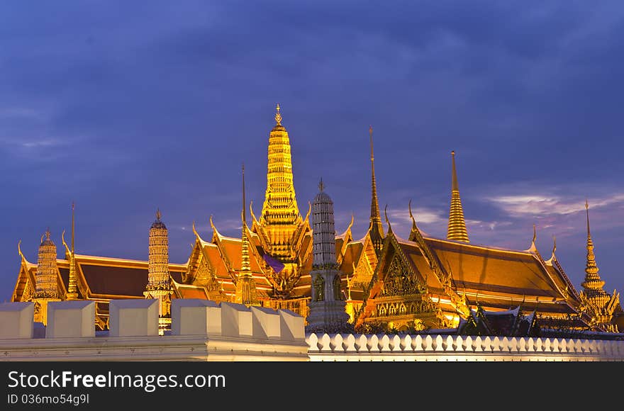 Roof of Wat Phra Kaeo