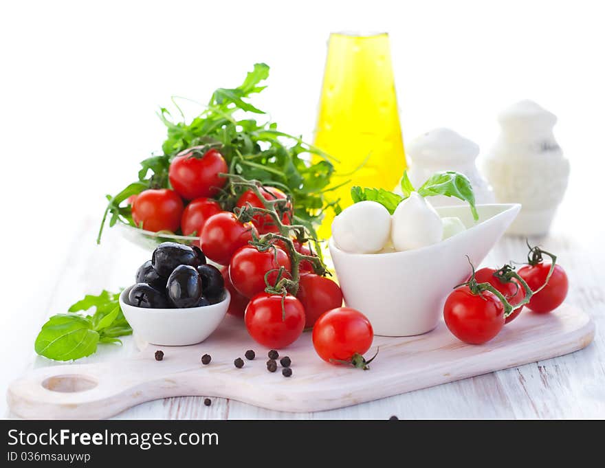 Fresh Ingredients For Salad