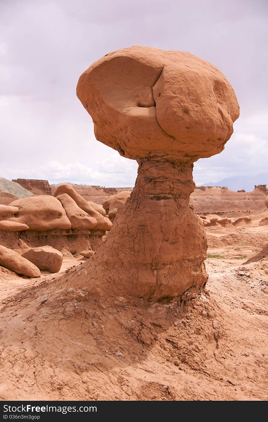 ET in Goblin Valley? The unusual sandstone formations of Goblin Valley State Park, Utah