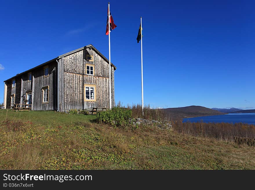 Very old house near the border between Sweden and Norway