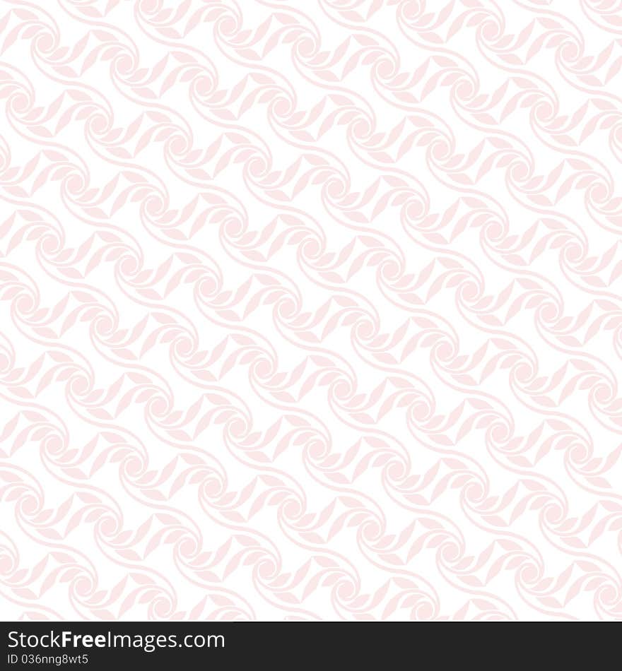 Abstract background of seamless floral pattern