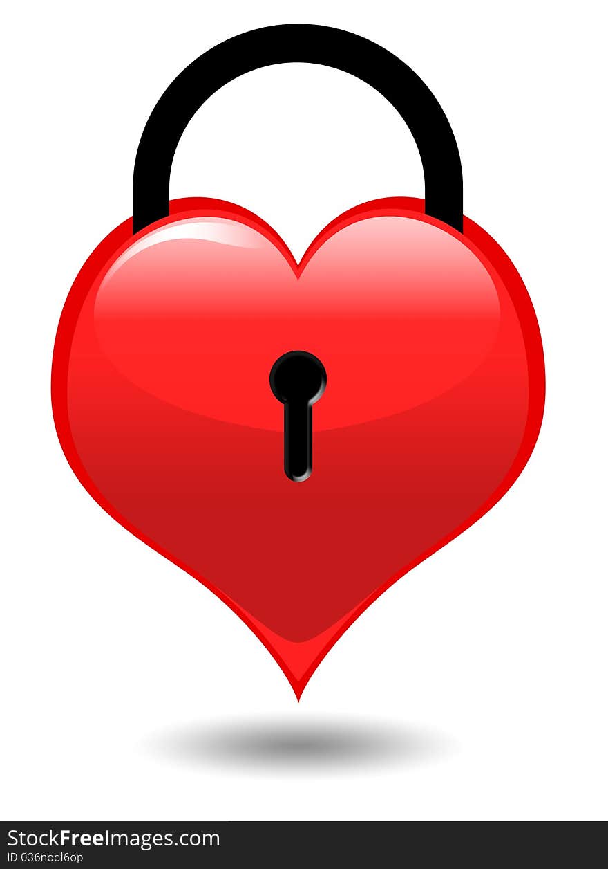 Locked heart