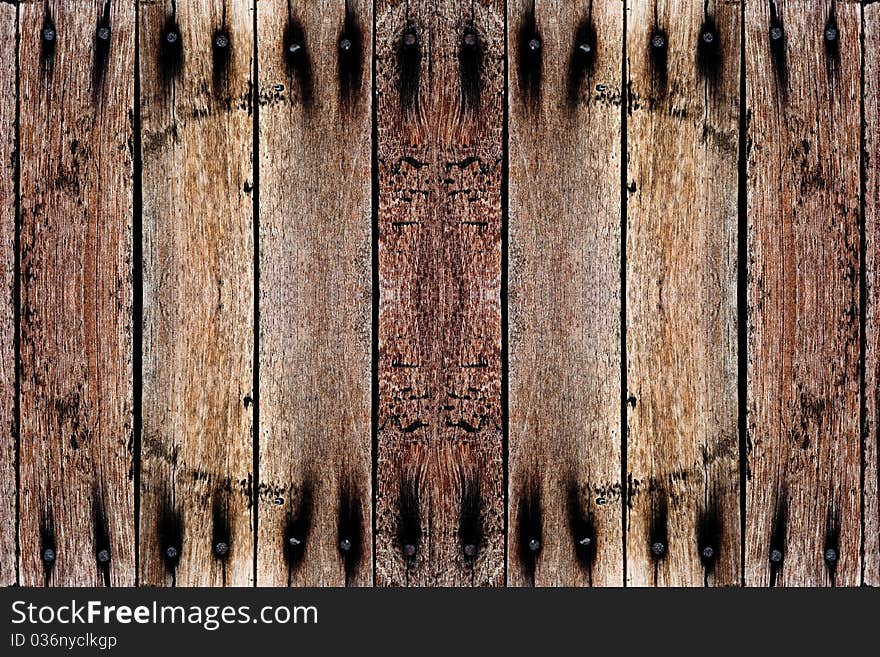 The old dark wood Background. The old dark wood Background