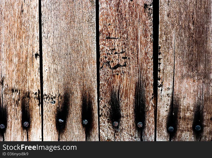 The old dark wood Background. The old dark wood Background