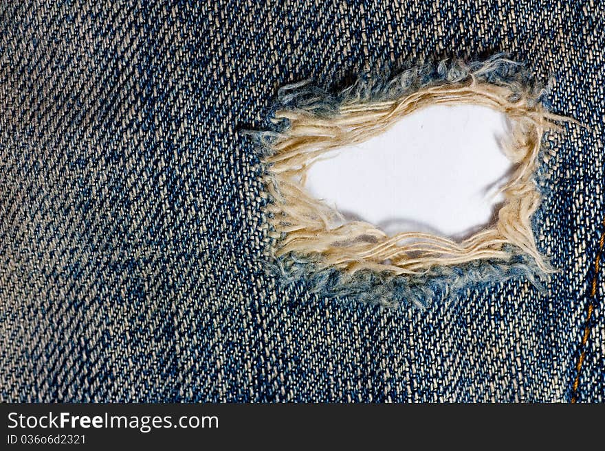 Texture of jeans