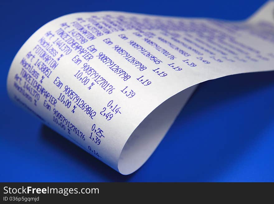 Desktop calculator paper roll