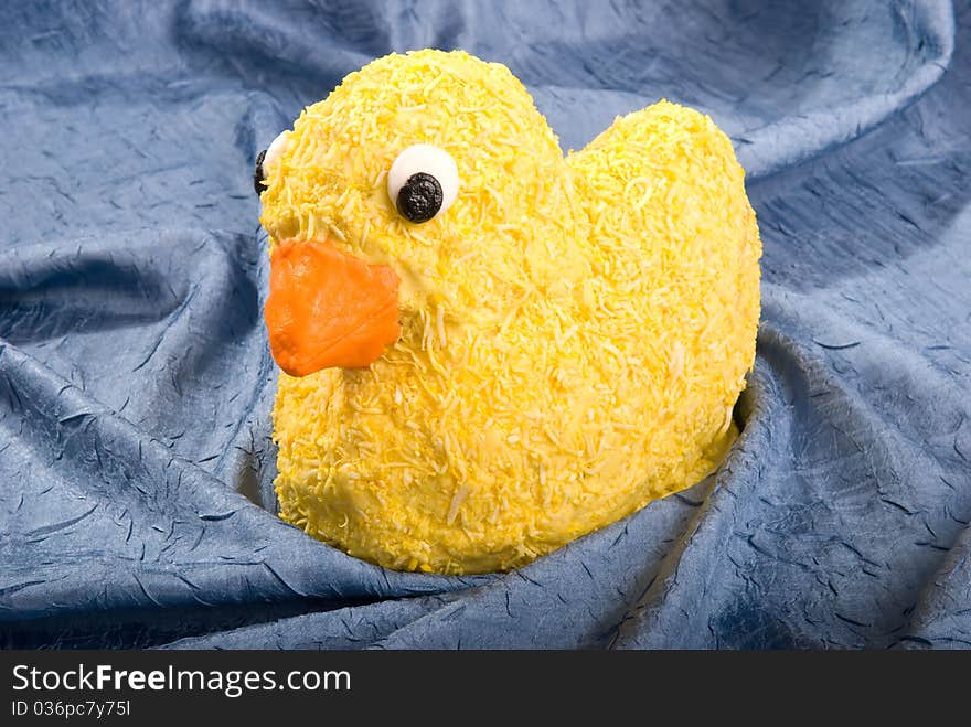 Rubber Duck Cake