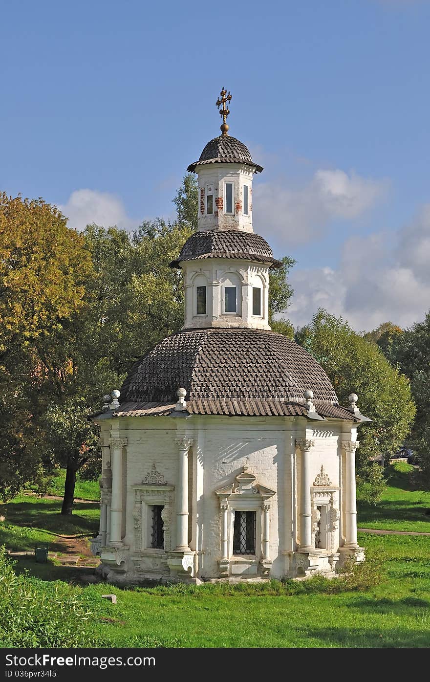 Chapel at the well with wooden cupola