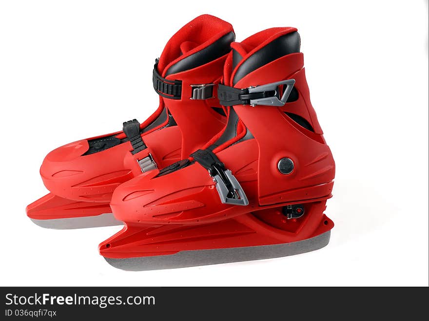 Skates for active sports and driving on ice