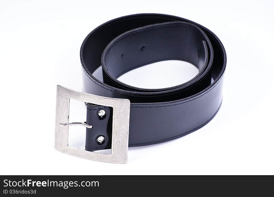 Belt Strap And Buckle Wrapped