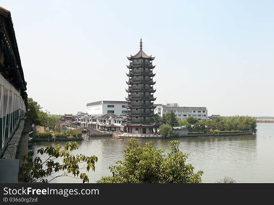 Located in a suburb of Shanghai city, Zhujiajiao is an ancient water town well-known throughout the country