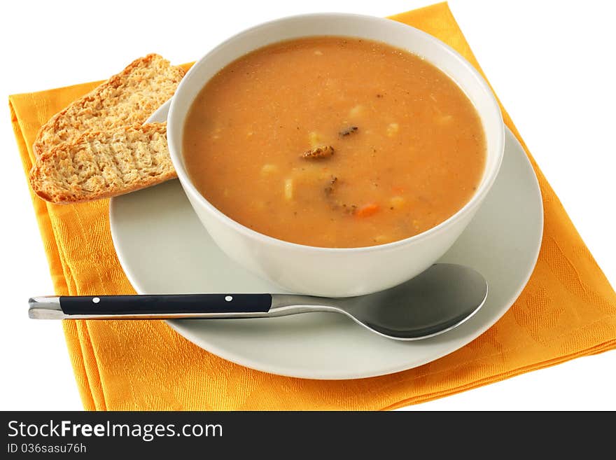 Broccoli vegetable soup