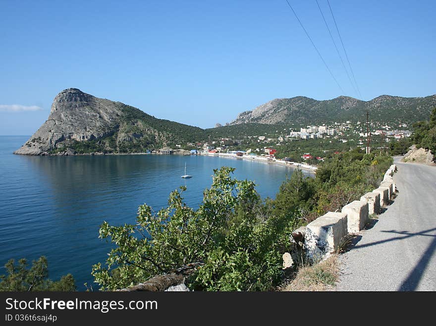 Novyi Svet - village in Crimea, Ukraine