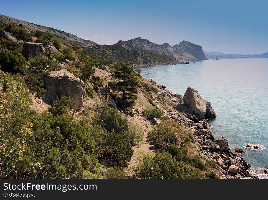 Novyi Svet - village in Crimea, Ukraine