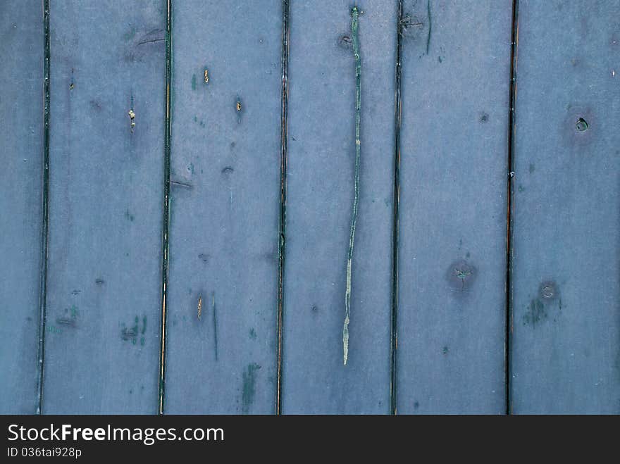 Background - Old weathered green fence